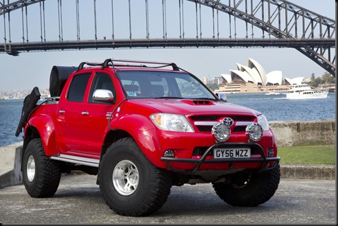 Toyota "fire and ice" HiLux