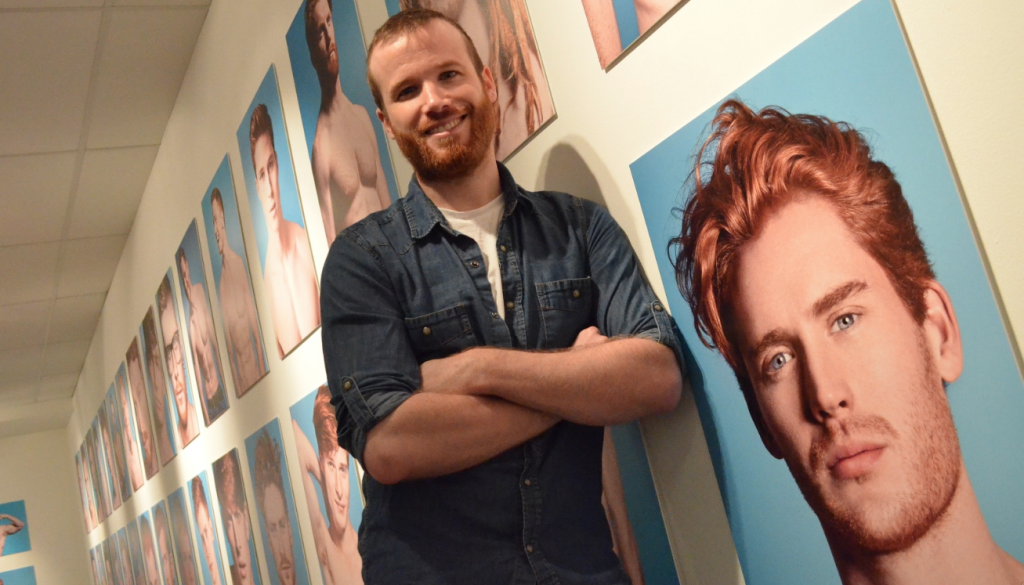 Thomas Knights, the photographer behind the Red Hot exhibition (Photo: Benedict Brook; Star Observer)