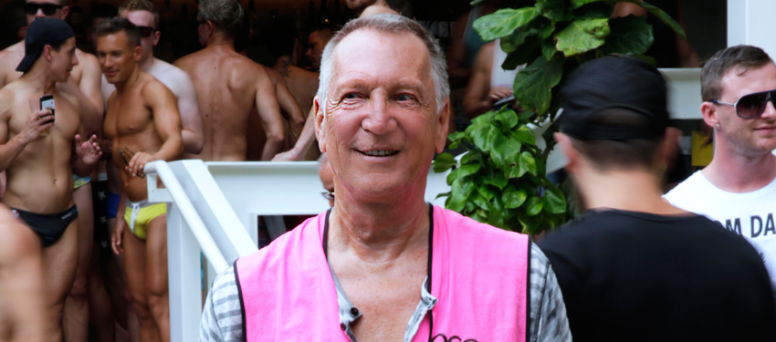 Ulo Klemmer, a longterm volunteer of the LGBTI community (PHOTO: Ann-Marie Calilhanna; Star Observer)