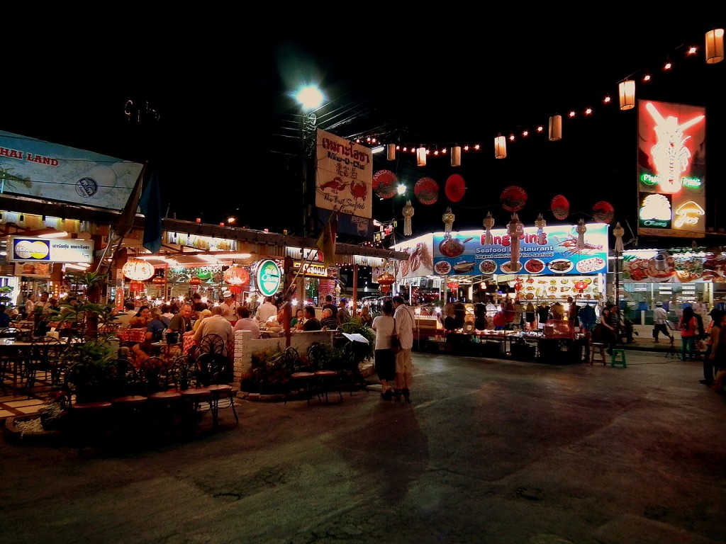 Chiang Mai's famous Nigh Bazaar