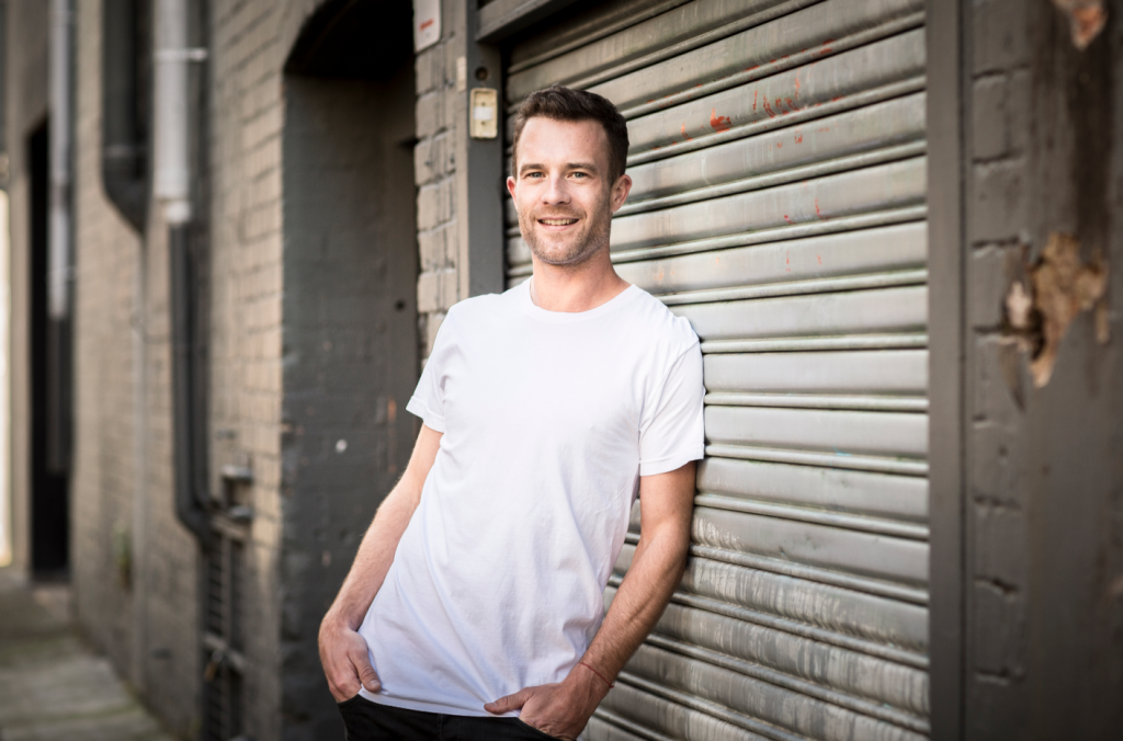 Former Aussie Rules footballer Lachlan Beaton. (PHOTO: Frank Farrugia, Same Love Photography; facebook.com/samelovephotography)