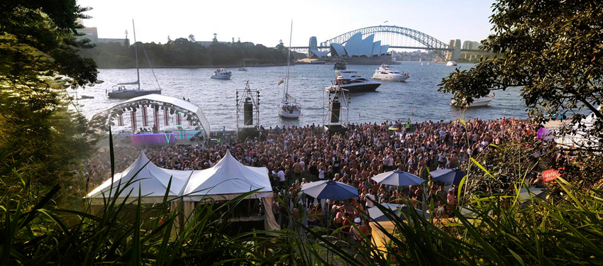 A snapshot from the 2015 Sydney Gay and Lesbian Mardi Gras Harbour Party. (PHOTO: Ann-Marie Calilhanna; Star Observer)