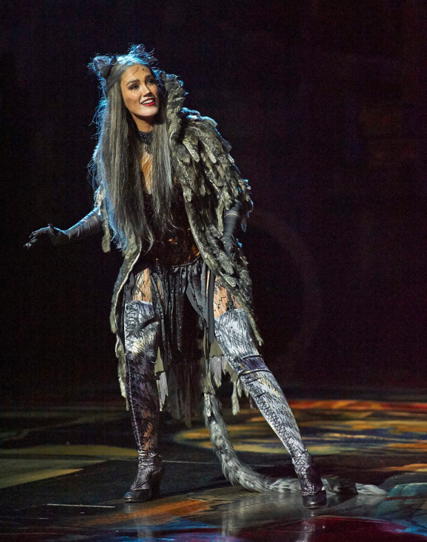 Delta Goodrem plays the lead role of Grizabella in the revived stage production of Cats. (Supplied photo)