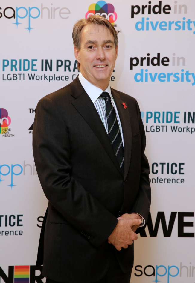 Sean Linkson is the President of the Pinnacle Foundation (PHOTO: Ann-Marie Calilhanna; Star Observer)