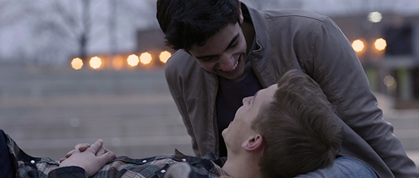 Benny and Christopher falling in love in the MGFF film Akon.