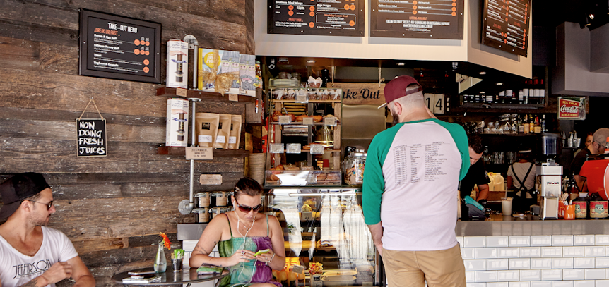 The Hub House Diner is a popular lunch spot in Dulwich Hill