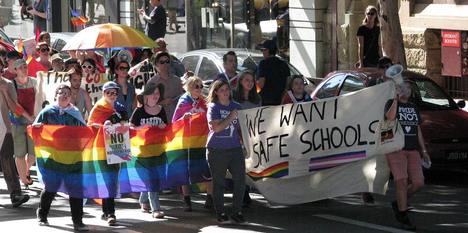 safe schools rally gender chaplains