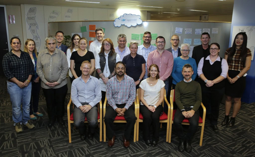 The team behind the initiative. Picture: Ann-Marie Calilhanna