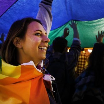 pride march sydney rally rainbow same-sex marriage