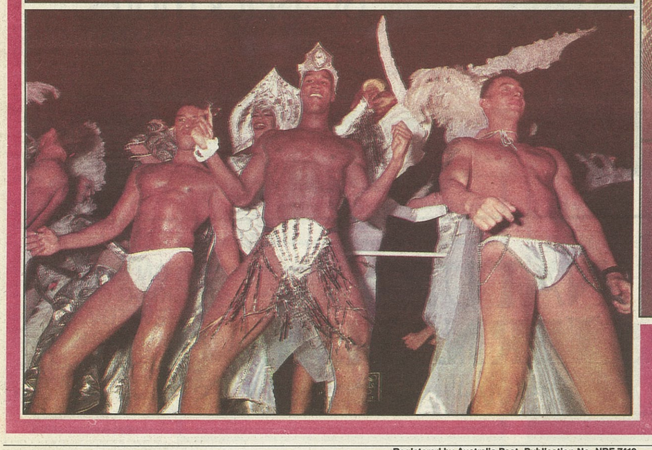 Mardi Gras ’91: anti-government AIDS activism was at an all-time high