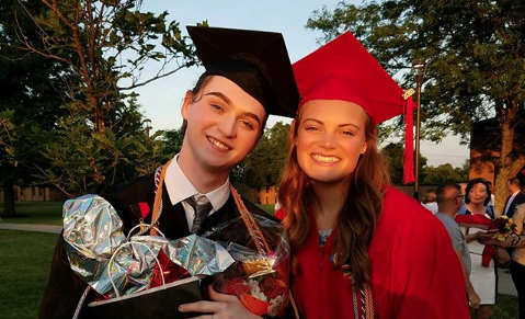 Gay valedictorian gives speech via megaphone after his Catholic school rejected it