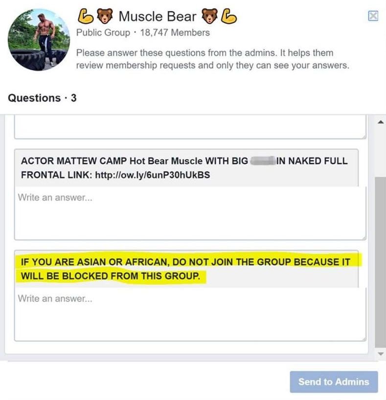 muscle bears facebook group