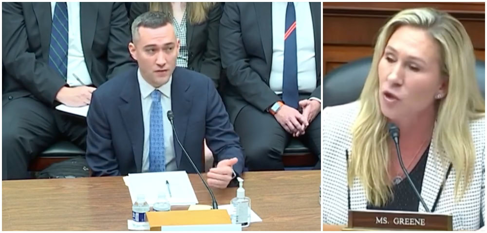 US Rep Marjorie Taylor Greene Falsely Accuses Out Gay Twitter Executive Of Sexualising Children