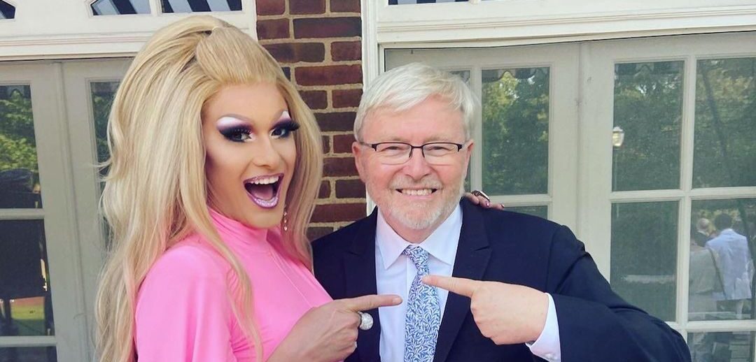 Kevin Rudd Hosted $25,000 Pride Party With Drag Queens