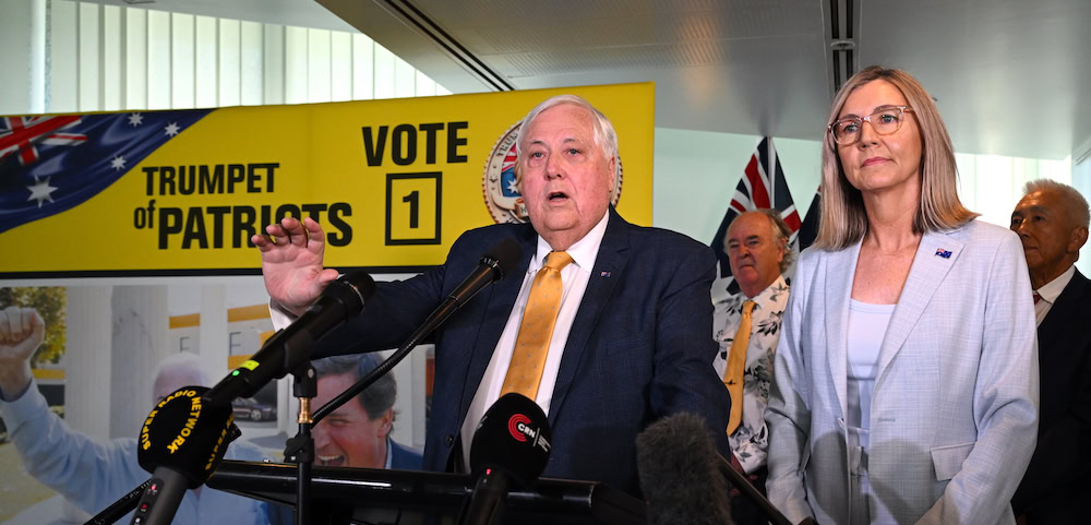 Here’s Everything You Need To Know About Clive Palmer’s Anti-Trans ‘Trumpet of Patriots’ Party