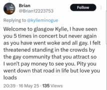 Kylie Minogue Tweet