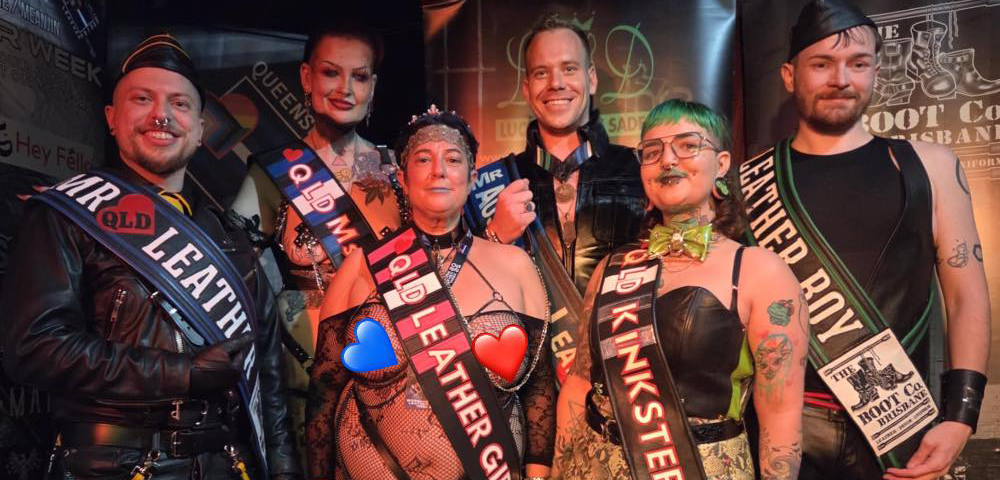 Bootco Brisbane & Queensland Leather Pride Crown 2025 Title Holders