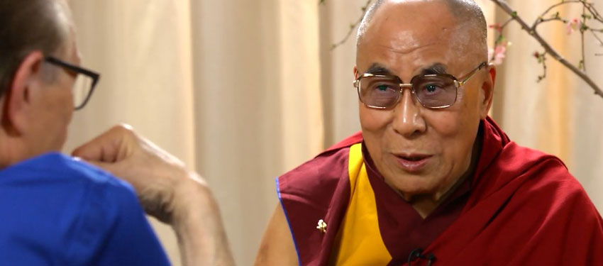The Dali Lama shows support of same-sex marriage