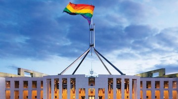 gay canberra federal parliament rainbow amendments