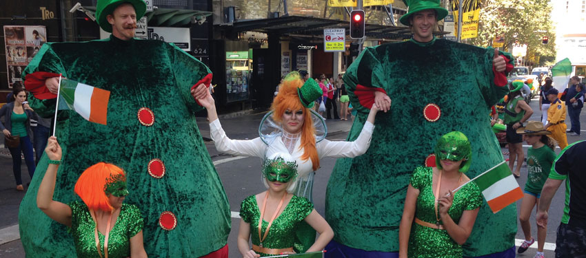 Queen of Sydney’s St Patrick’s Day parade slams US gay bans