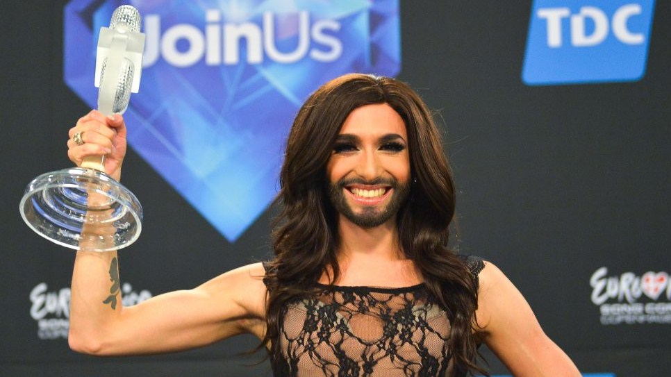 Conchita Wurst wins Eurovision, beard and all