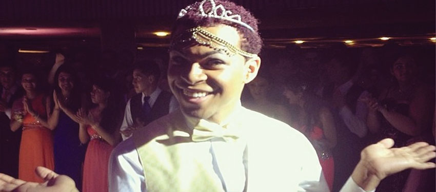 America’s first gay male prom queen crowned