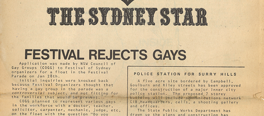 Throwback: The Star Observer during pride month 1979