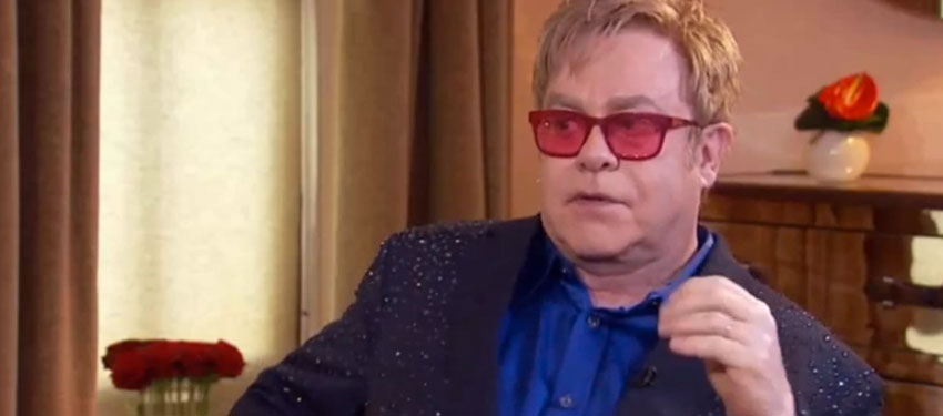 Elton John believes if Jesus was alive today he would support gay marriage