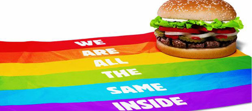 Burger King teaching gay acceptance and equality one bun at a time