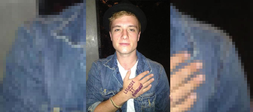 Hunger Games’ Josh Hutcherson steps up to help LGBTI youth campaign