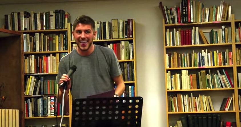 Gay college student comes out in amusing spoken word poem