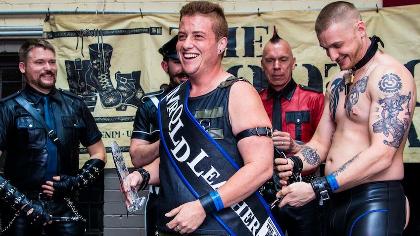 Trans man wins Mr Queensland Leather for first time