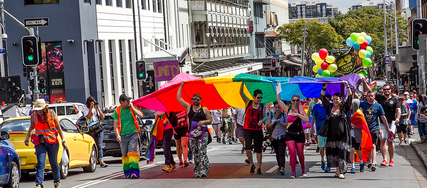 Brisbane Pride Festival Rally