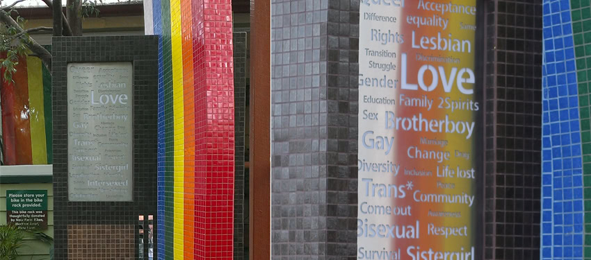 Brisbane’s first permanent LGBTI artwork revealed