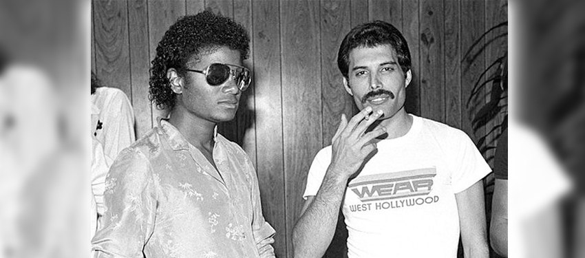 Unheard duet between Freddie Mercury and Michael Jackson released
