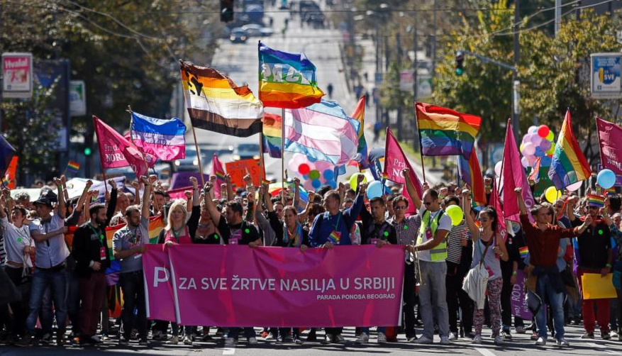 Serbia holds first and successful gay pride march in four years