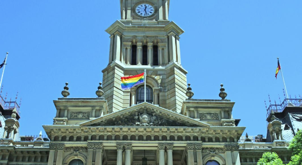 Rainbow is go: Sydney inner west council votes to raise the pride flag for the first time