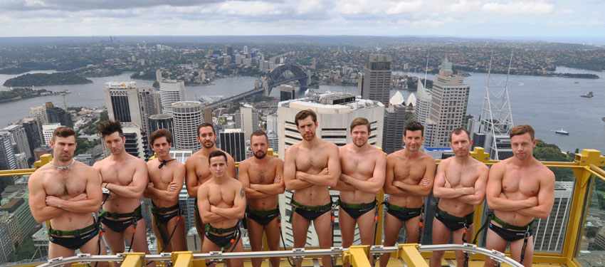 Sydney Stingers escape the sting of heights with Skywalk