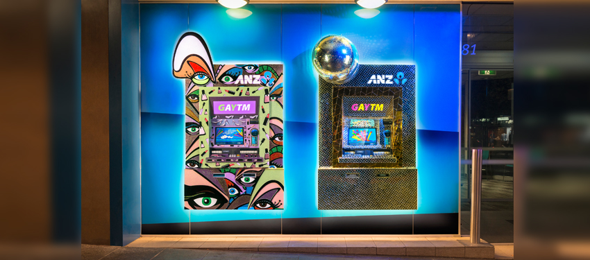 ANZ launches its Australian GAYTMs for the 2015 Mardi Gras season