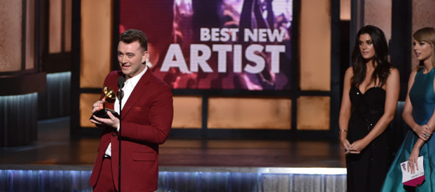 Sam Smith dominates the Grammys, Madonna “moons” the crowd