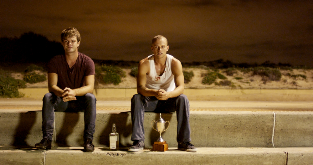A scene from the Australian movie 'Drown', which had its world premiere at the Mardi Gras Film Festival and will soon be screened at the Melbourne Queer Film Festival.