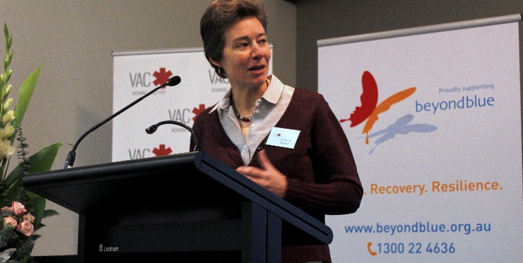 Dr Ruth McNair from the Australian Lesbian Medical Association. (Photo: Cal Hawke)