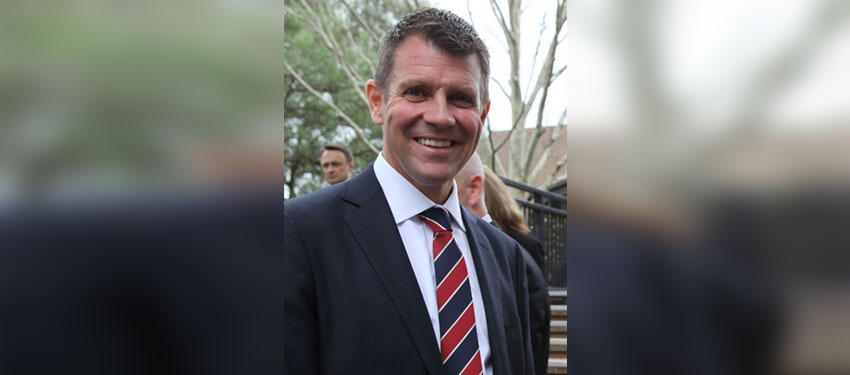NSW Premier Mike Baird. (Image source: Wikimedia Commons)