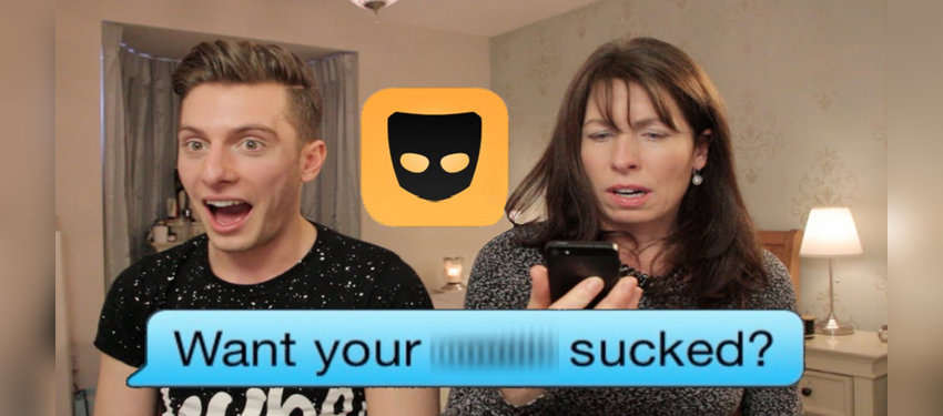 VIDEO: YouTube blogger’s mum reads his Grindr messages