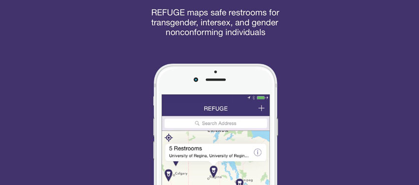 New app shows safe public restroom access for trans* people
