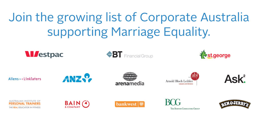 The Australian prints full page ad of pro-marriage equality companies