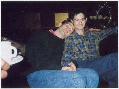 Timothy and John in 1991.