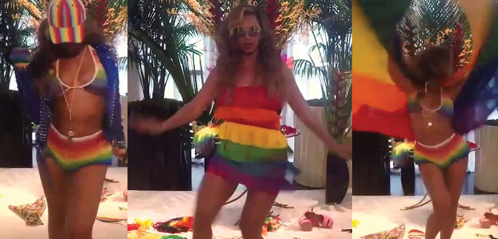 Beyoncé celebrates American marriage equality