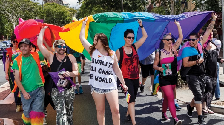 A snapshot of Brisbane Pride 2014 (PHOTO: Brendan Burke; Star Observer)