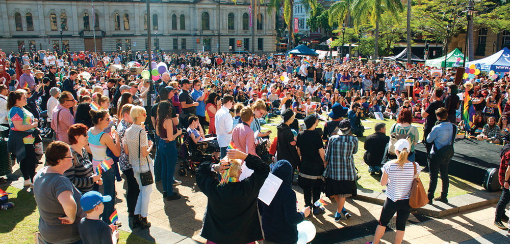 Brisbane Marriage Equality Rally and March